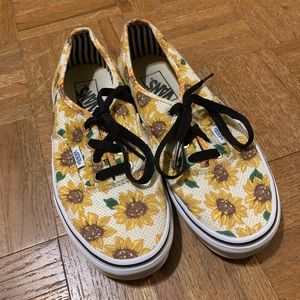 Sunflower Authentic Classic Vans